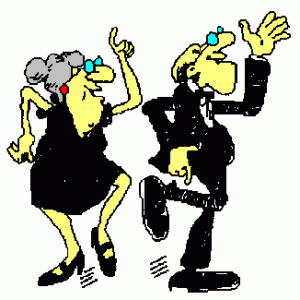 Old Couple Dancing